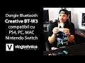 Review Dongle Bluetooth - Creative BT-W3 - compatibil cu PS4, PC, MAC dar si Nintendo Switch