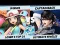 SNS5 SSBU - Wishes (PT) Vs. PA | CaptainZack (Bayonetta) Smash Ultimate Losers Top 24