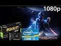 Star Wars Battlefront II PC GTX 1050 Ti 4GB GDDR5 & Intel i7-3770