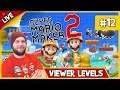 🔴 Super Mario Maker 2 - BIRTHDAY STREAM! Latest Ryukahr's Level + Viewer Levels - LIVE STREAM [#12]