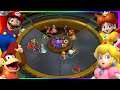 Super Mario Party Minigames #155 Diddy vs Peach vs Daisy vs Mario