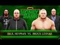 WWE 2K19 Brock Lesnar VS Paul Heyman Gameplay | WWE 2K19 Gameplay ||