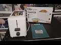 2019 12 7 UnBoxing Maxi Matic ECT 1027 2 Slice Cool Touch Toaster with 7 Temperature Settings & Extr