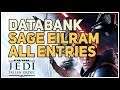 All Sage Eilram Databank Locations Zeffo Star Wars