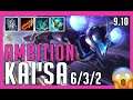 Ambition - Kai'Sa vs. Miss Fortune ADC - Patch 9.10 KR Ranked | RARE