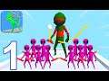 ARROW CATCH 3D - Walkthrough Gameplay Part 1 - INTRO (iOS Android)