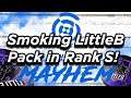 Folded LittleB so Hard in Rank S his Game Crashed (this is for jokes) | Ez Dub vs Pros