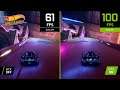 Hot Wheels Unleashed em 4K com NVIDIA DLSS ON OFF