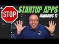 How to Disable Startup Programs in Windows 11
