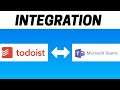 How to Integrate Todoist with Microsoft Teams