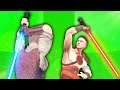 LIGHTSABERS HAVE RETURNED IN VIRTUAL REALITY - Blade and Sorcery VR Mods (U8 Gameplay)