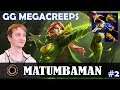 MATUMBAMAN - Windranger MID | GG MEGACREEPS COMEBACK | Dota 2 Pro MMR Gameplay #2