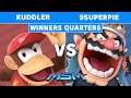 MSM Online 4 - Kuddler (Diddy Kong) Vs 9superpie (Wario) Winners Quarters - Smash Ultimate