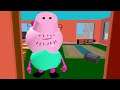 Piggy Neighbor. Family Escape Obby House 3D - Level 4 5 6 - Gameplay Walkthrough Part 2