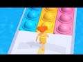 Pop it run! All Levels Gameplay Android, ios  #gaming #games #gameplay #mobileplay #asmr