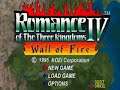 Romance of the Three Kingdoms IV   Wall of Fire USA - Playstation (PS1/PSX)
