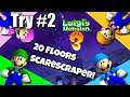 (Second Try) 20 Floor Scarescraper! Luigi's Mansion 3 New DLC Content!