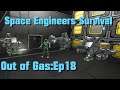 Space Engineers Survival - Out of Gas - Ep 18
