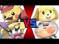 SSBU - Mario (me) and Peach vs Fake Isabelle and Fake Olimar