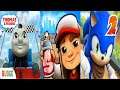 Subway Surfers Vs. Sonic Dash 2: Sonic Boom Vs. Thomas & Friends: Go Go Thomas (iOS Games)