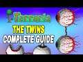Terraria How To Beat & Defeat The Twins Tutorial (Easy Guide)