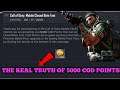 🔥😍 THE REAL TRUTH OF CALL OF DUTY 5000 COD POINTS ||  COD MOBILE