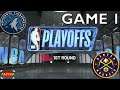 WEST 1st ROUND GAME 1 (vs. T'WOLVES) | NBA 2K21 MyCareer Episode 100