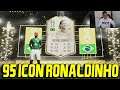 95 RONALDINHO Prime ICON Moments SBC 🔥 FIFA 22 21 Ultimate Team Pack Opening Icons Pack Animation