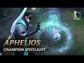 Aphelios Champion gameplay