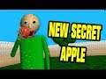 Baldi's Basics Early Demo | HOW TO GET THE NEW SECRET APPLE