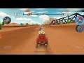 Beach buggy racing 2-seru-posisi ke2-gameplay