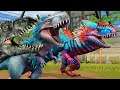 Evoluindo Épico Híbrido Yudon Ao Lv Max 40! Vs Dinossauros Lv 800+! Jurassic World