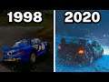 Graphical Evolution of Colin McRae Rally/Dirt (1998-2020)