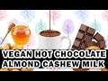 Healthy Vegan Hot Chocolate Almond Cashew Milk Recipe