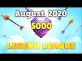 Legend League Hybrid Attacks + Jump | August Day 1 | 5000 Trophies | Clash of Clans | Raze