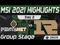 PGG vs RNG Highlights Day 2 MSI 2021 Group Stage Pentanet.GG vs Royal Never Give Up by Onivia