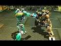 REAL STEEL WRB Bluebot VS Bio War & Danger Zone & Camelot & Dreadlor
