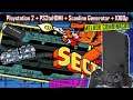 SECTION Z + Playstation 2 + PS2toHDMI + Scanline Generator + 1080p