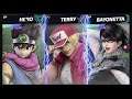 Super Smash Bros Ultimate Amiibo Fights – Request #15624 Erdrick vs Terry vs Bayonetta