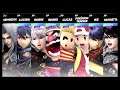 Super Smash Bros Ultimate Amiibo Fights – Sephiroth & Co #211 Free for all at Princess Peach's Castl