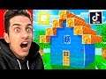 TESTING 10 NEW VIRAL TIKTOK BUILDING HACKS You DIDN'T KNOW in MINECRAFT! NO MODS!