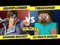 The Grind 162 - Squidplumber (Richter) Vs. Treasvon69 (Pikachu, Steve) Smash Ultimate - SSBU