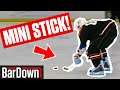USING MINI STICKS IN A REAL HOCKEY GAME