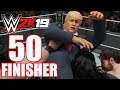 WWE 2K19 - 50 Finisher vs Donald Trump
