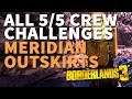 All Meridian Outskirts Crew Challenges Borderlands 3