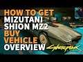 Buy Vehicle Mizutani Shion MZ2 Cyberpunk 2077 Sportscar
