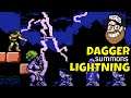 Castlevania 3: Use Dagger to Summon Lightning on Cyclops