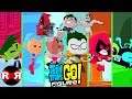 COLORFUL TEEN TITANS Team in Super Tough Tourney - Teen Titans GO! Figure Gameplay