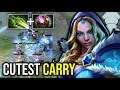 CUTEST CARRY..!! Ethereal Shotgun Crystal Maiden Mid Counter Sniper 7.22 | Dota 2