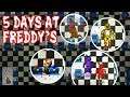 Five Days at Freddy's - Walkthrough /Jumpscares / Endings